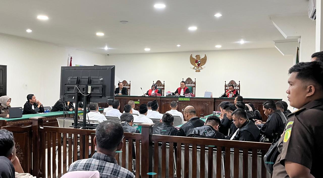 Eks Sekwan DPRD Paling Berat, Ini Tuntutan Hukuman 10 Terdakwa Korupsi di Setwan Kepahiang