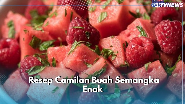 Buah Semangka Bisa Jadi Camilan yang Enak dan Lezat, Cek Resep Simpelnya di Sini