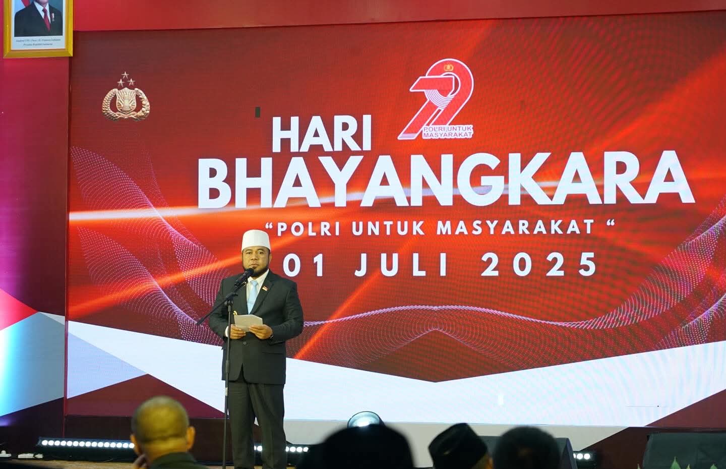 Peringatan HUT Bhayangkara ke-79, Gubernur Bengkulu Sampaikan Pesan Persatuan dan Ketahanan Pangan