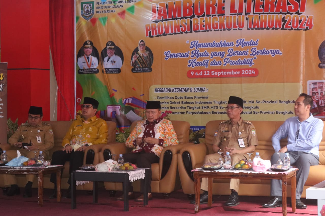 Jambore Literasi Bengkulu 2024: Tingkatkan Minat Baca Generasi Muda 