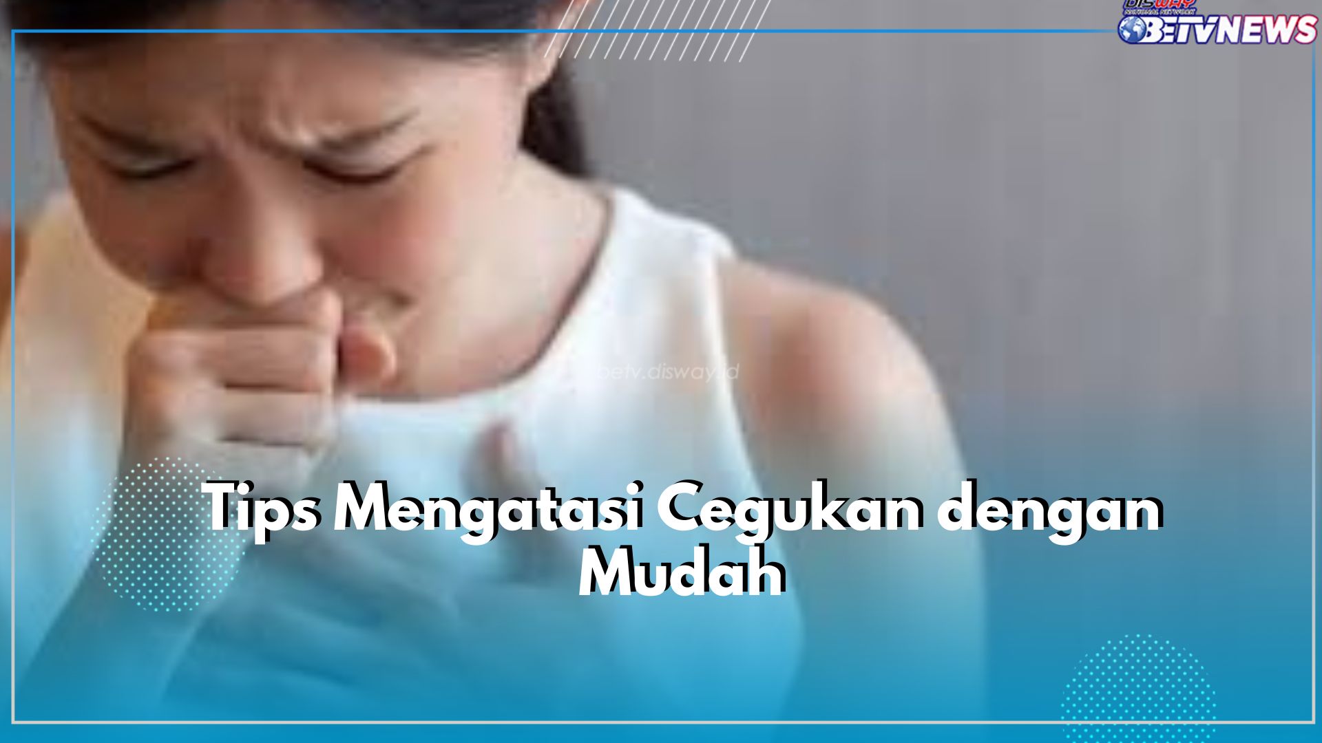 Anti Ribet! Ini 6 Tips Mudah Menghilangkan Cegukan, Salah Satunya Menekan Diafragma  