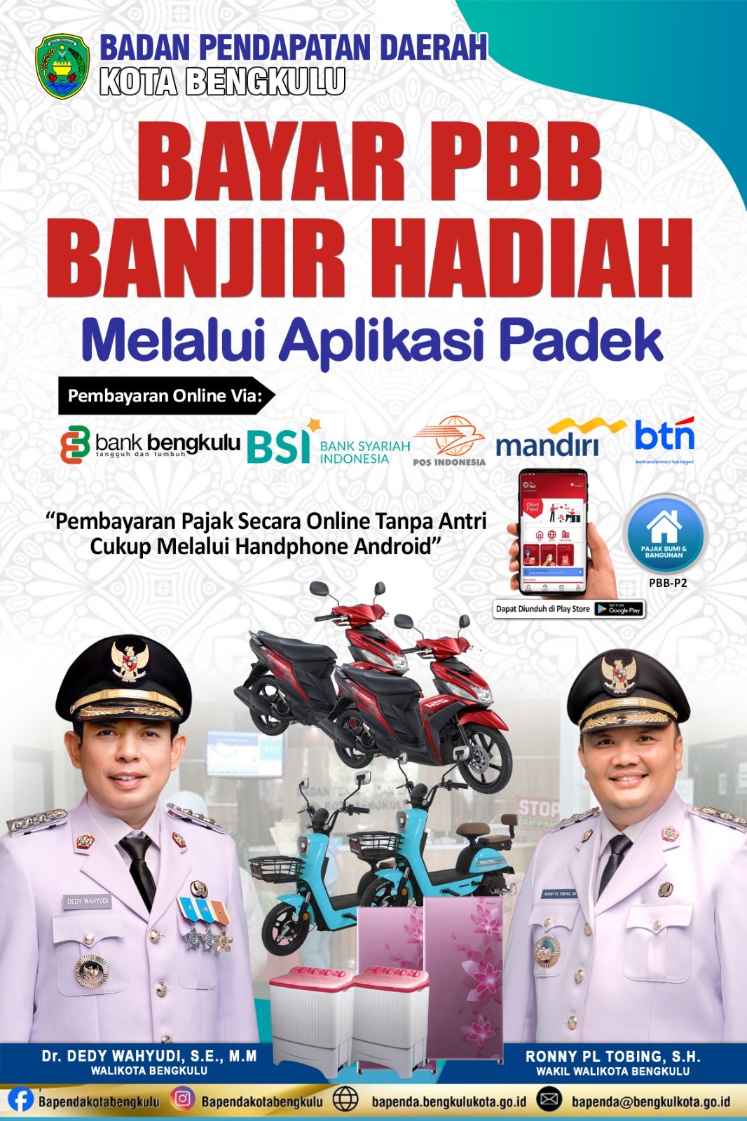 Jangan Lewatkan! Aplikasi PADEK Diluncurkan Besok di Bencoolen Mall, Bertabur Doorprize Menarik