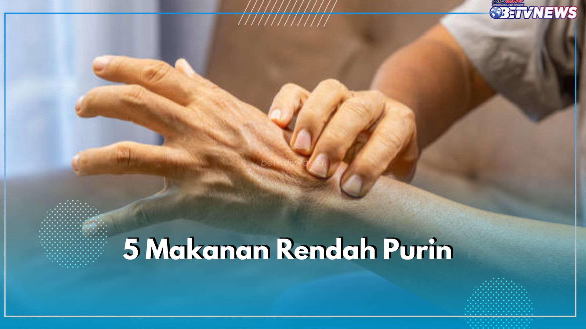 5 Makanan Rendah Purin Aman Dikonsumsi Penderita Asam Urat, Pengidap Nyeri Sendi Wajib Tau