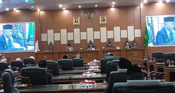 DPRD Kota Bengkulu Umumkan Akhir Masa Jabatan Helmi Hasan-Dedy Wahyudi
