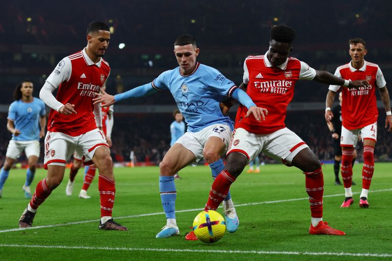 Manchester City Melawan Arsenal, Penentuan Juara Liga Inggris