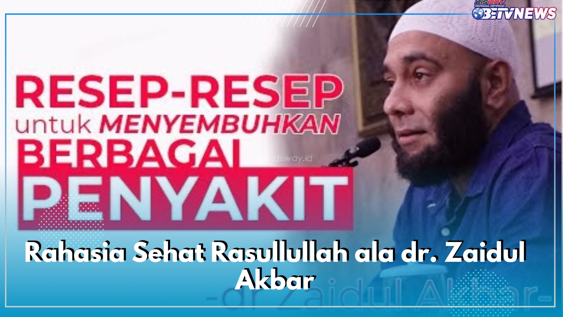 7 Bahan Alami Ini Mampu Sembuhkan Banyak Penyakit, Rahasia Sehat Rasullullah ala dr. Zaidul Akbar