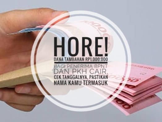 Hore! Dana Tambahan Rp1.000.000 Bagi Penerima BPNT dan PKH Cair, Cek Tanggalnya, Pastikan Nama Kamu Termasuk