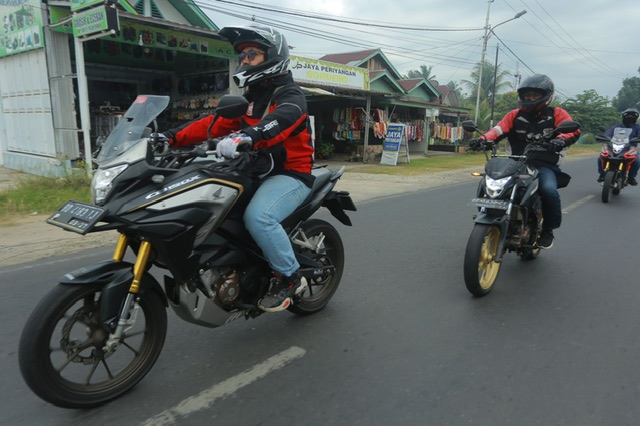 HSFCI Chapter Bengkulu, Jelajah Misteri Dua Alam dengan Honda CB150X 