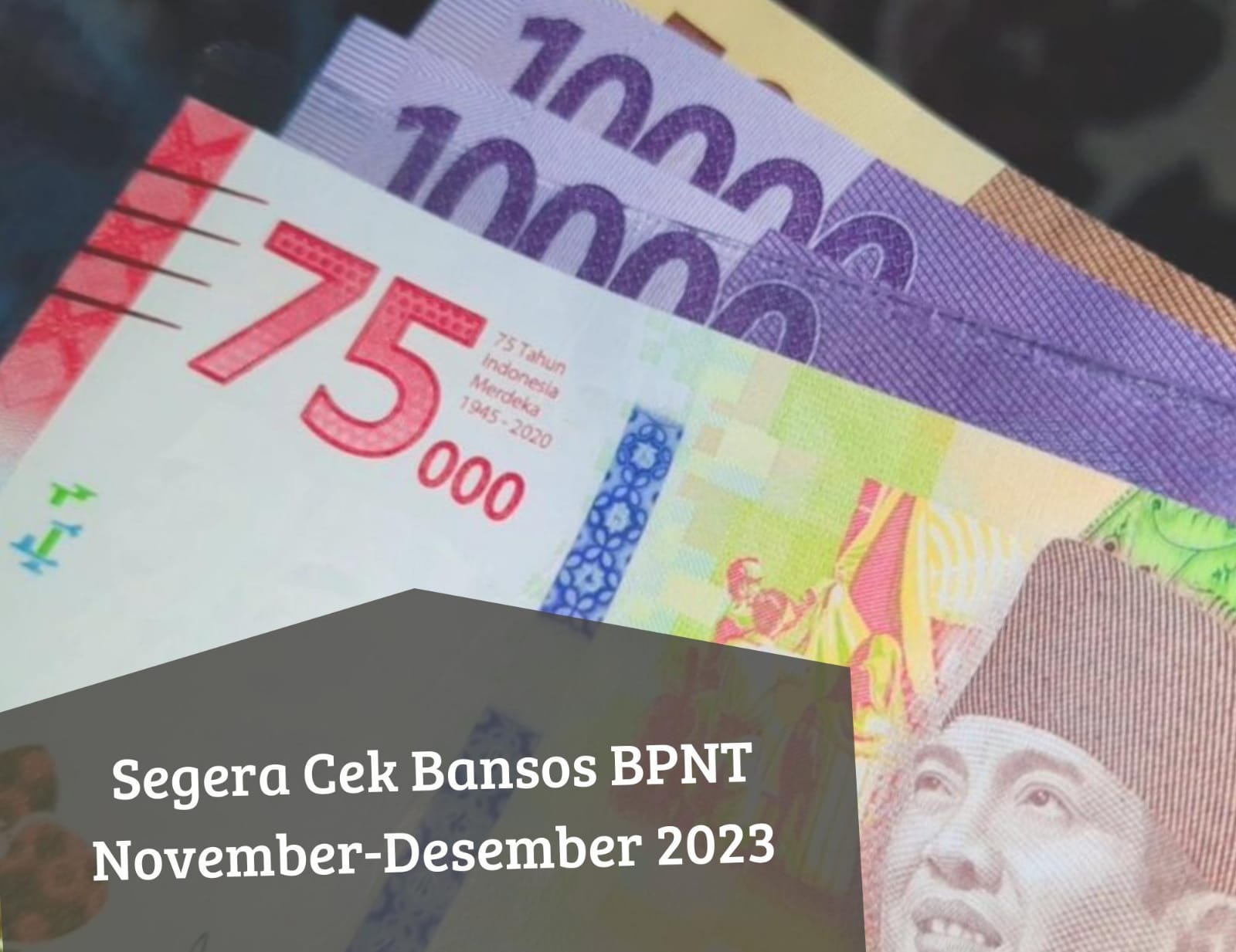 Cair Hari Ini, Cek Bansos BPNT Tahap November-Desember 2023, Alhamdulillah Penerima Dapat Uang Bantuan