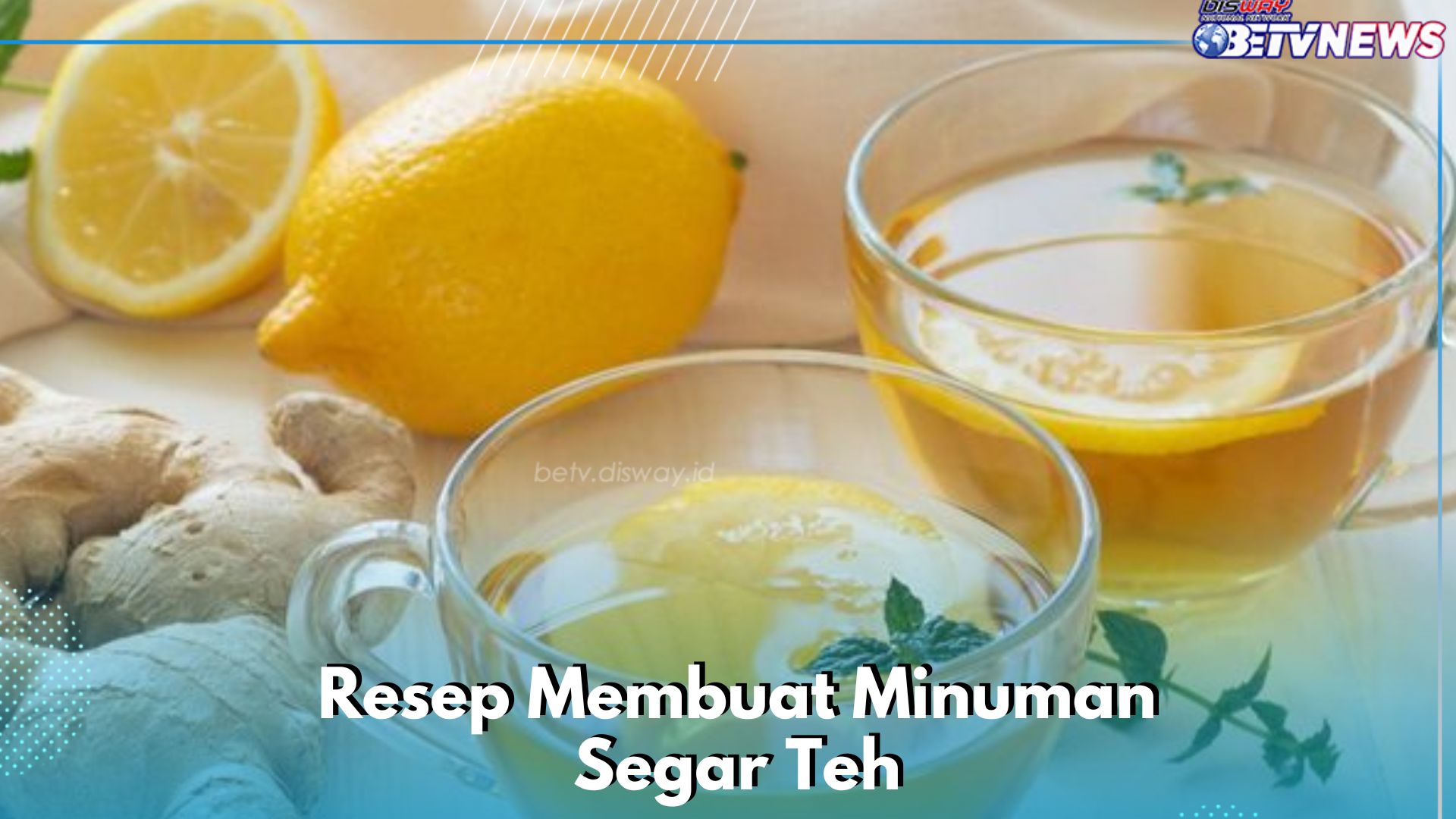 Minuman Segar yang Cocok Dikonsumsi Sehari-hari, Cobain Resep Teh Herbal Ini