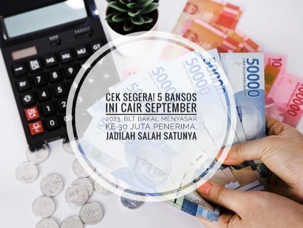 Cek Segera! 5 Bansos Ini Cair September 2023, BLT Bakal Menyasar ke 30 Juta Penerima, Jadilah Salah Satunya