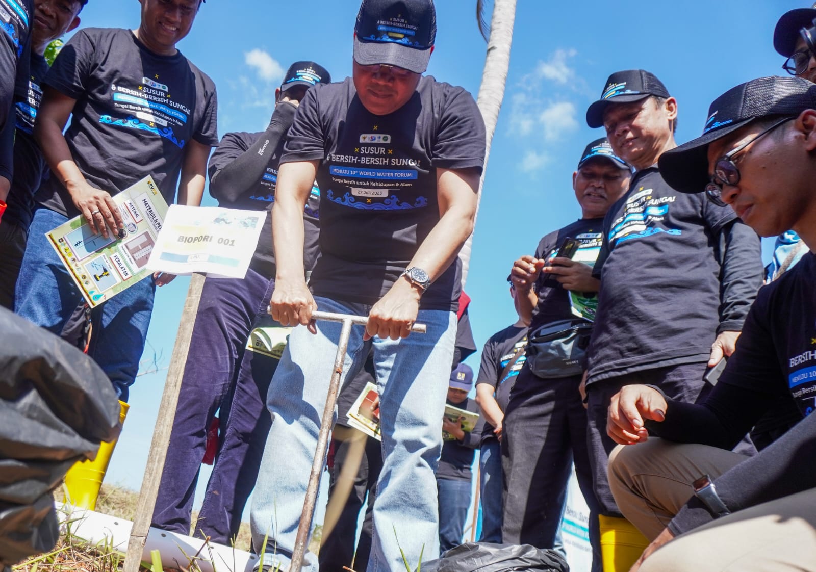 Peringati Hari Sungai Nasional, 1 Ton Lebih Sampah Diangkut dari Sungai Bengkulu