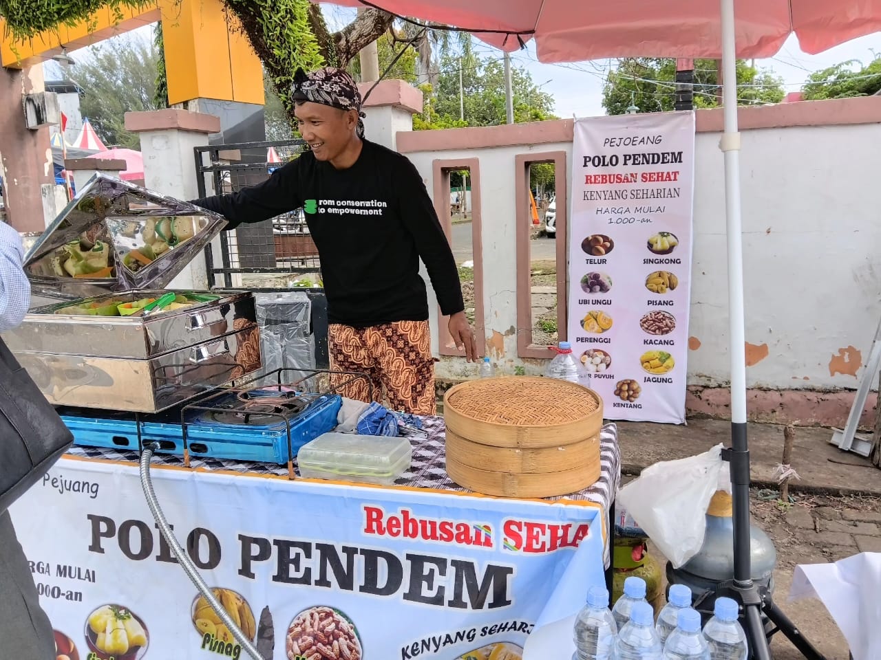 'Rebusan Sehat, Polo Pendem' Tawarkan Jajanan Sehat di Kota Bengkulu
