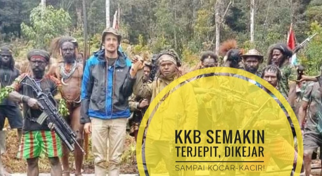 KKB Pimpinan Egianus Kogoya Semakin Terjepit! Dikejar Pasukan TNI Hingga Kocar-kacir
