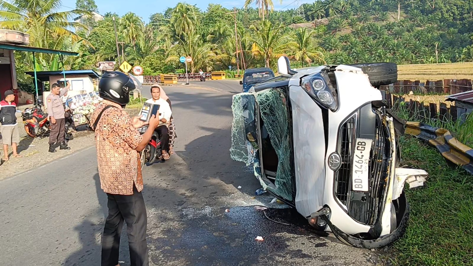 Istri Salah Satu Tersangka di Kasus Sekwan Kepahiang Alami Kecelakaan