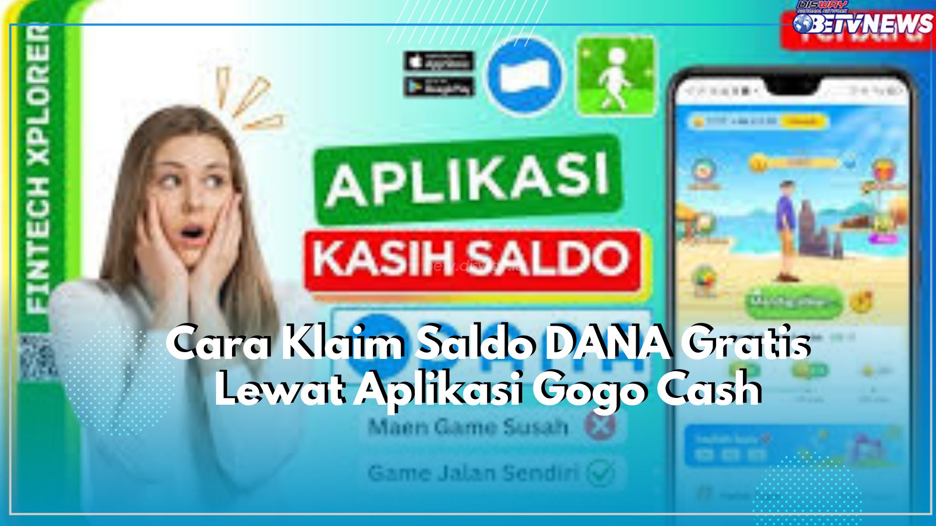 Modal Jalan Kaki Dibayar Saldo DANA Gratis Lewat Aplikasi Gogo Cash, Mau? Simak Disini Caranya!