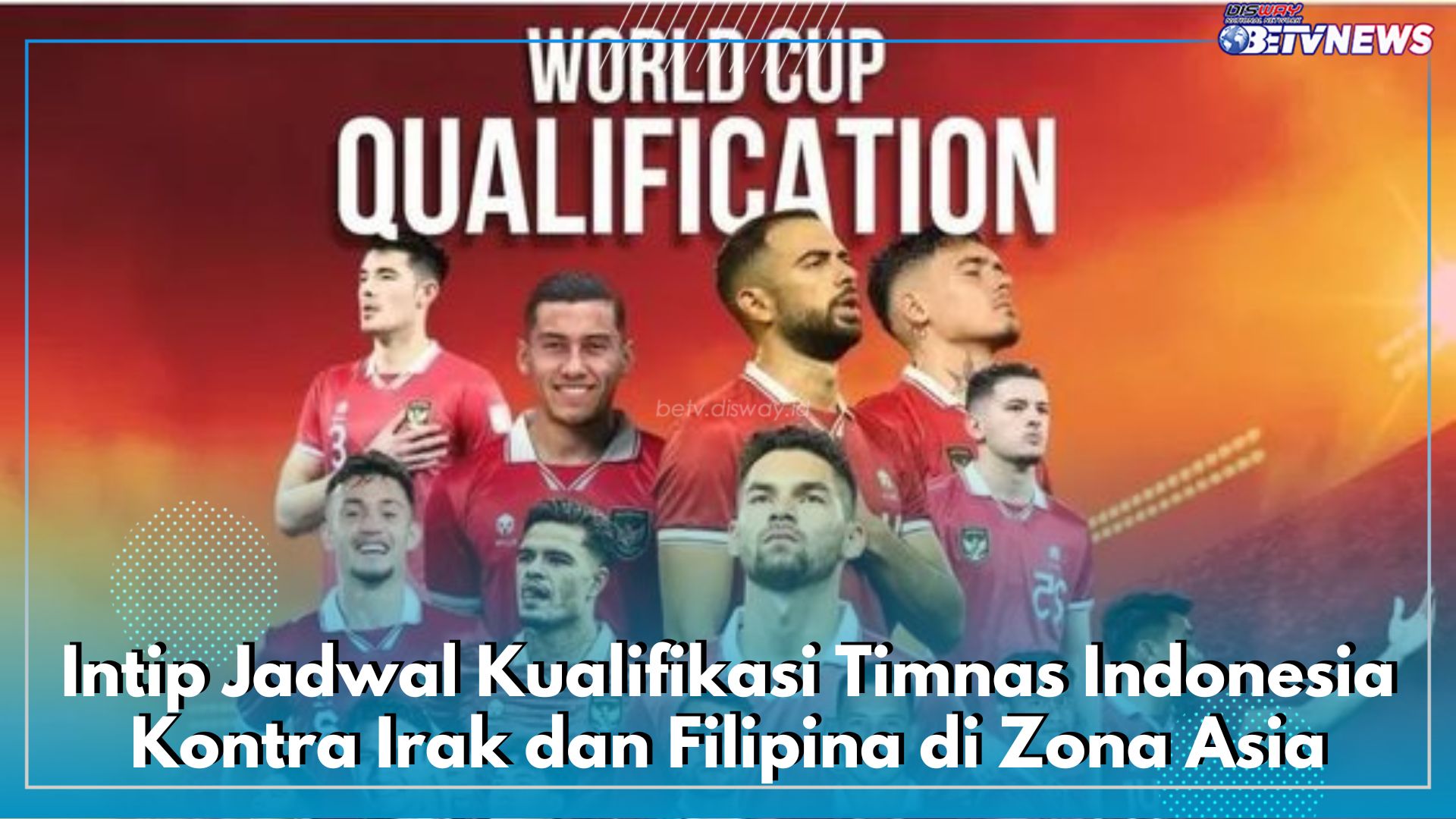 Road To Piala Dunia 2026, Intip Jadwal Kualifikasi Timnas Indonesia Kontra Irak dan Filipina di Zona Asia