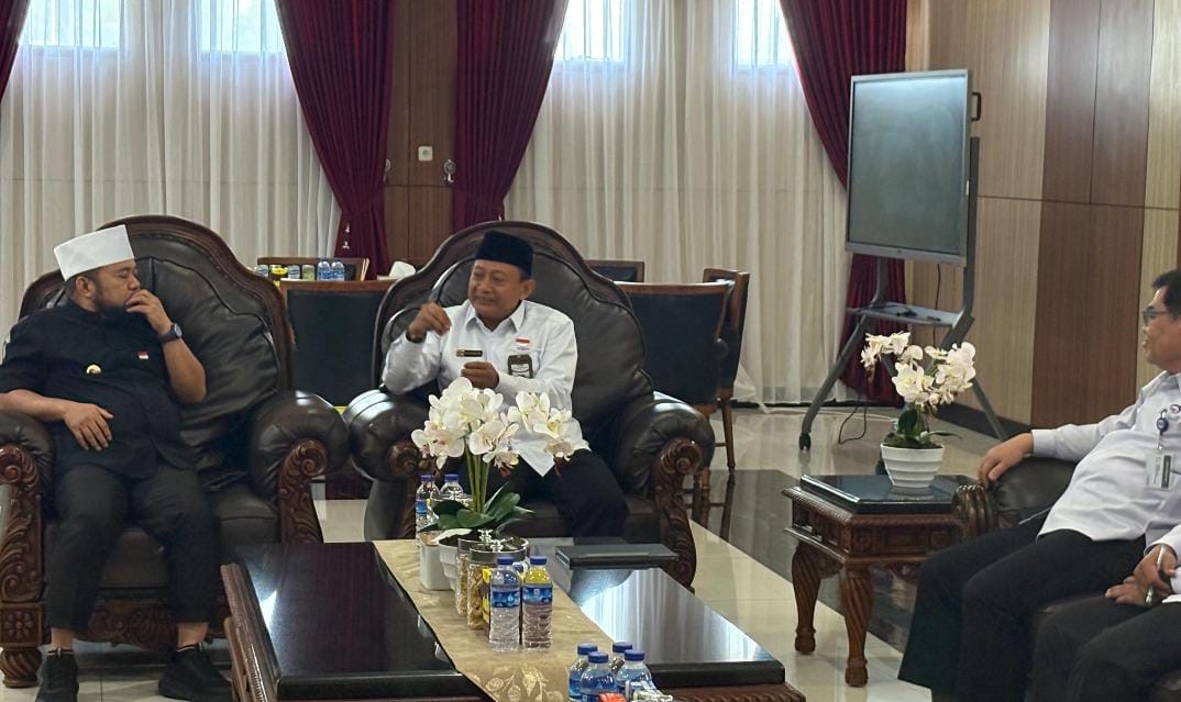 Gubernur Helmi Hasan Terima Audiensi BPKP, Bahas Pengelolaan Anggaran Daerah