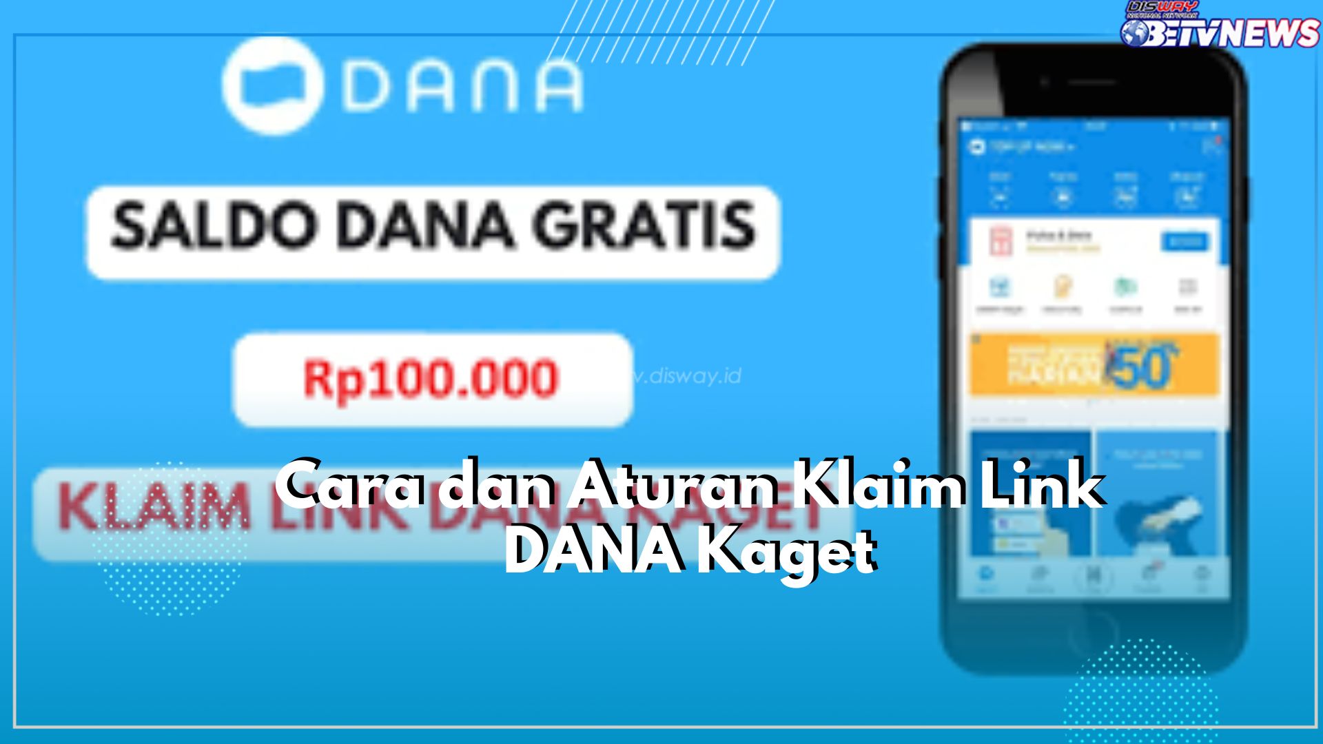 Bagi-bagi Rezeki! Klaim Saldo DANA Gratis Sebelum Kehabisan, Cek Sekarang Juga!