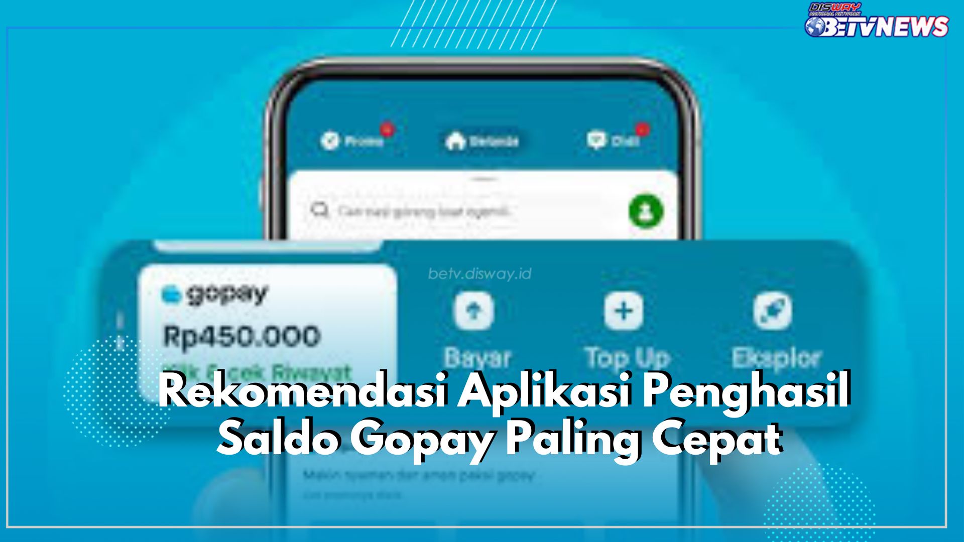 Terbukti Langsung Cair! Cek Rekomendasi Aplikasi Penghasil Saldo Gopay Paling Cepat dan Nyata Membayar