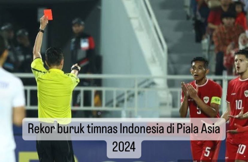 Negara dengan Kartu Merah Terbanyak! Ini 5 Rekor Buruk Timnas Indonesia U-23 di Piala Asia 2024