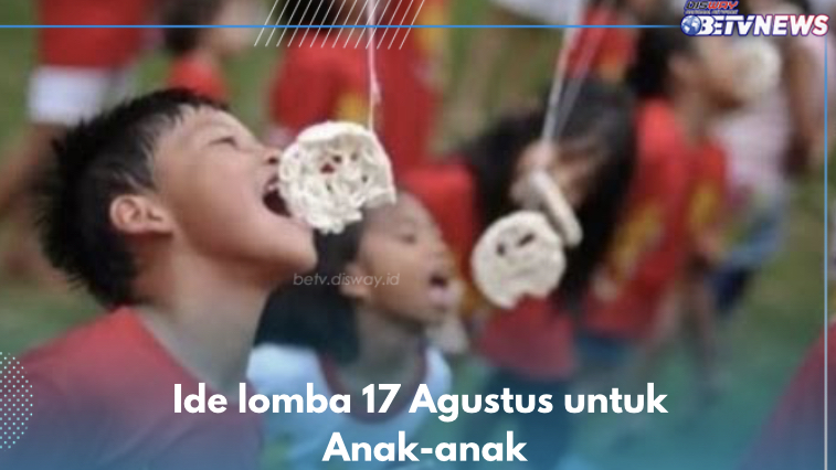 10 Ide Lomba 17 Agustus untuk Anak-anak, Salah Satunya Makan Kerupuk, Intip yang Lain