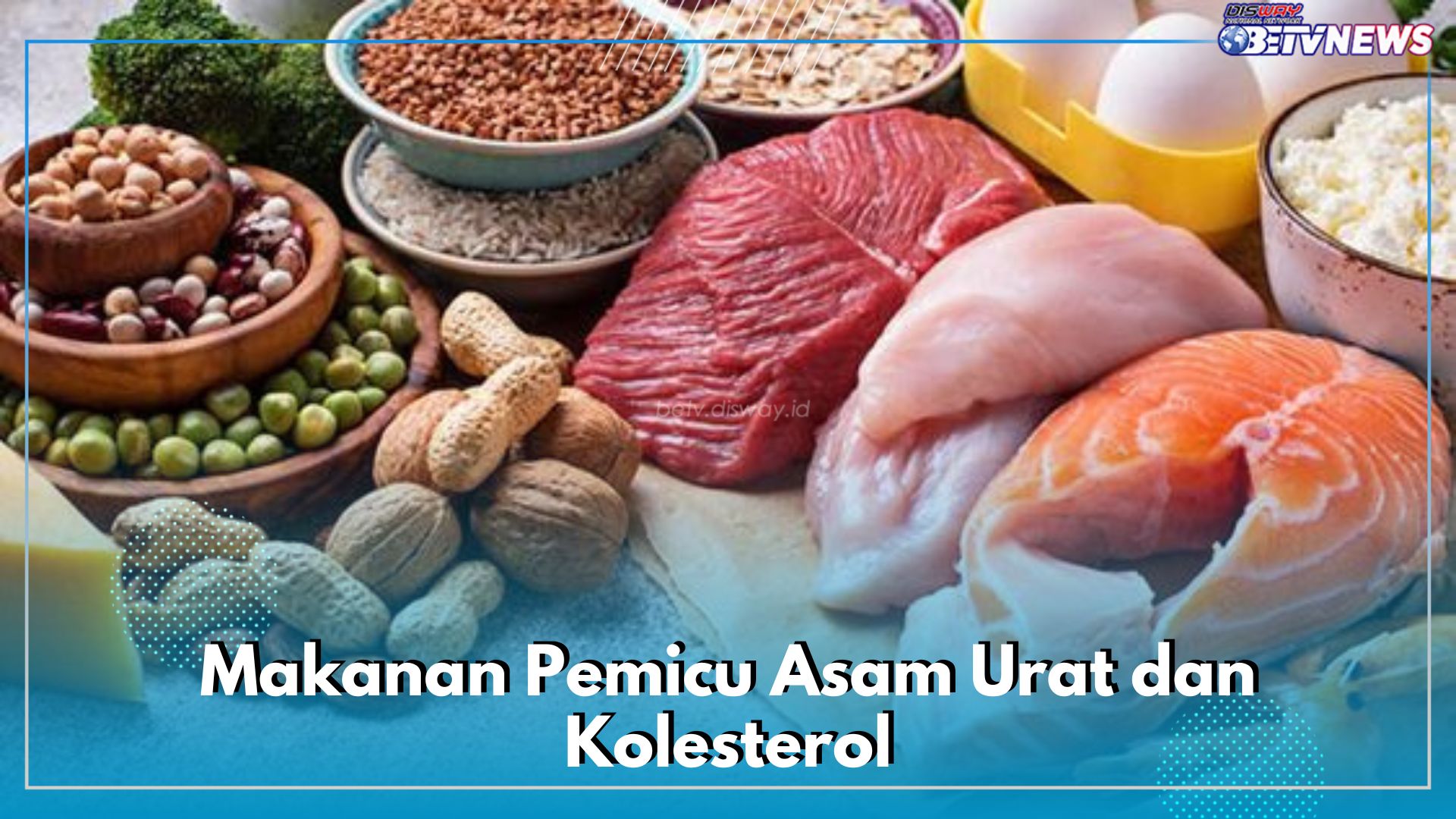 Berbahaya! 9 Makanan Ini Mampu Memicu Asam Urat dan Kolesterol, Hindari Sebelum Dapat Penyakit Double Combo