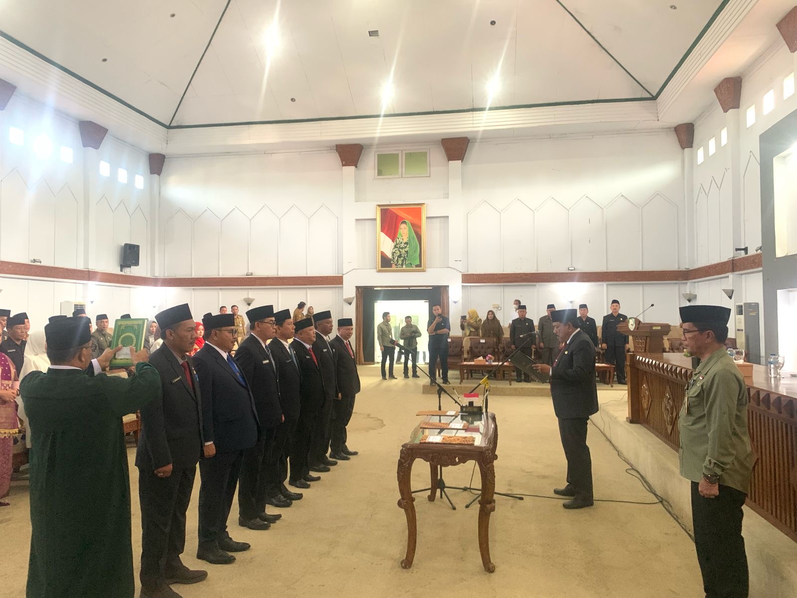 Wagub Bengkulu Lantik 7 Pejabat Eselon II, Berikut Daftar Namanya