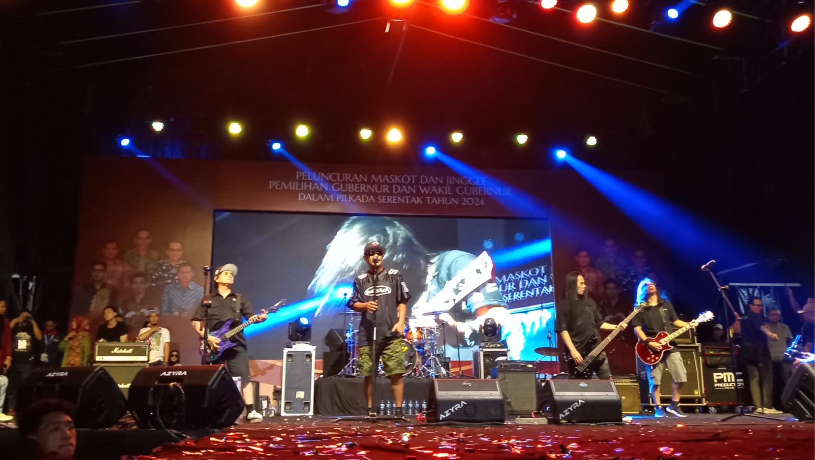 Jamrud Meriahkan Launching Maskot dan Jingle Pilkada Bengkulu 2024