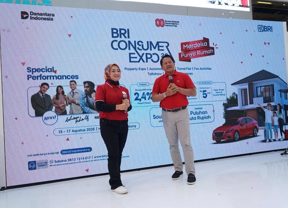 BRI Gelar Consumer Expo 2025 di Bandung, Hadirkan Suku Bunga KPR Ringan Mulai 2,40 Persen