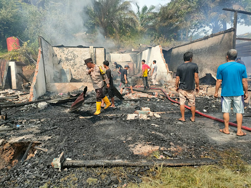 Kebakaran Lahap 5 Ruko di Bengkulu Utara, Berikut Data Korban Terdampak