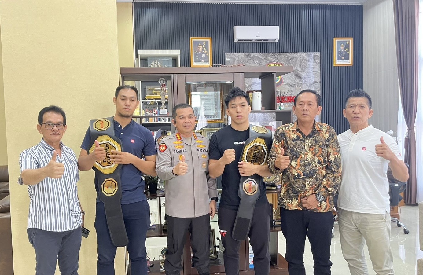 Siap Harumkan Bengkulu di Shanghai, Deni Daffa & Deni Arif Dapat Dukungan Penuh Kapolresta