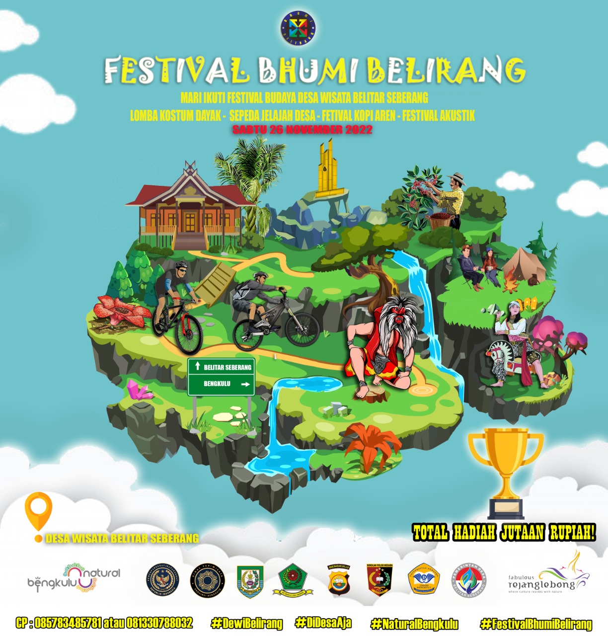 Festival Bhumi Belirang, Upaya Memperkenalkan Pariwisata Belitar Seberang 
