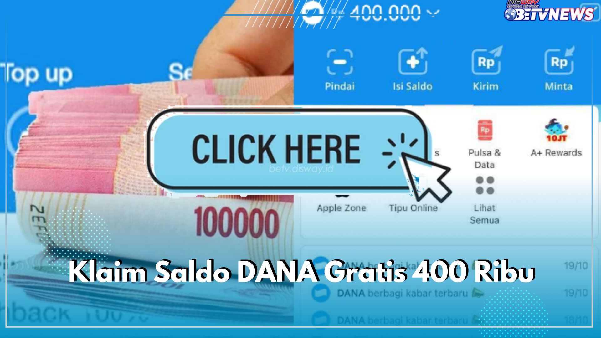 Klaim Saldo DANA Gratis 400 Ribu, Caranya Main Game Penghasil Uang Terbaru 2025, 5 Menit Langsung Cair