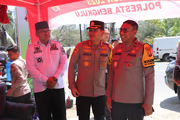 Wakapolda Atensi Personel, Jangan Ada Korban Tenggelam di Pantai Panjang Bengkulu