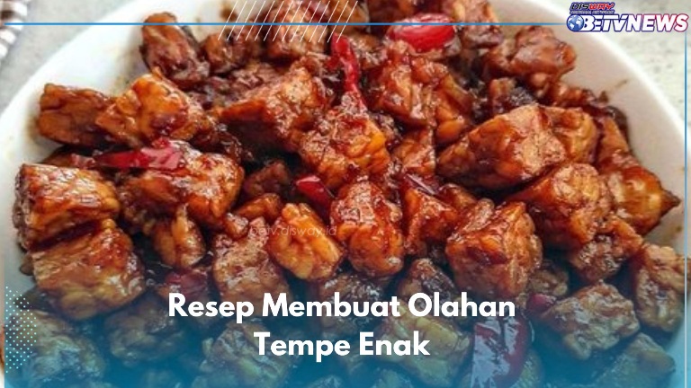 Cobain Olahan Tempe Tanpa Tepung Ini, Enak dan Bikin Nikmat, Cek Resep di Sini