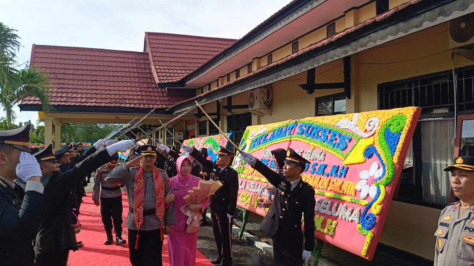 Suasana Haru Iringi Momen Pisah Sambut Kapolres Seluma