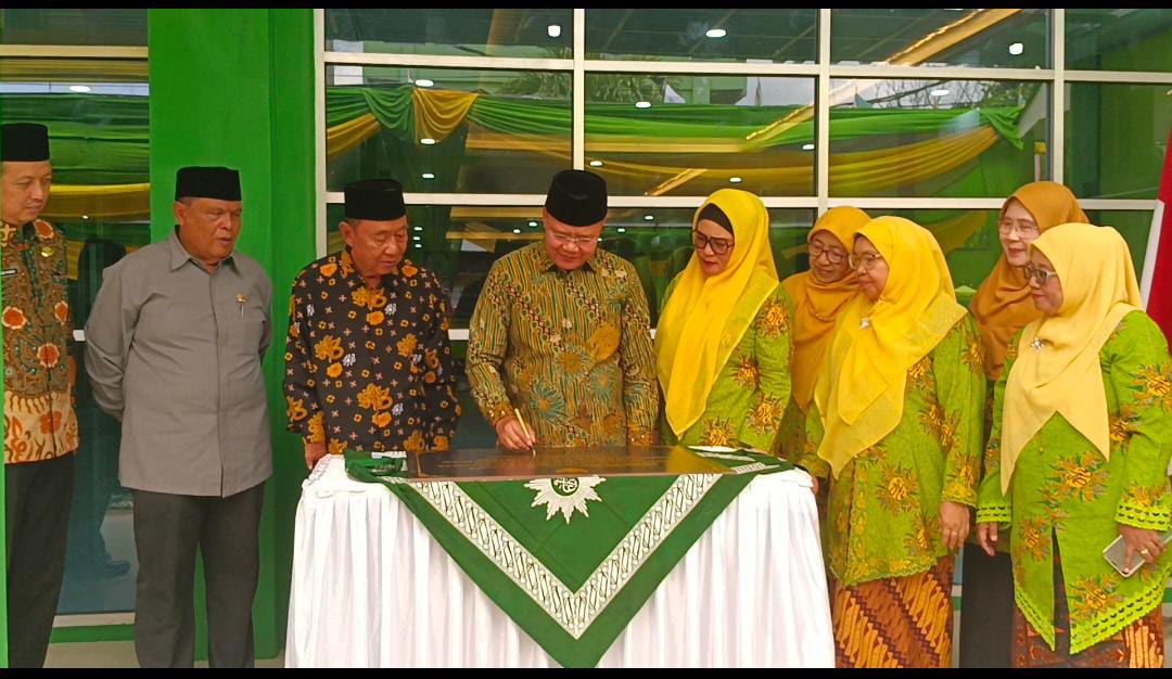 Resmikan Gedung Dakwah Aisyiyah, Rohidin Mersyah: Perkuat Organisasi Aisyiyah di Bengkulu 