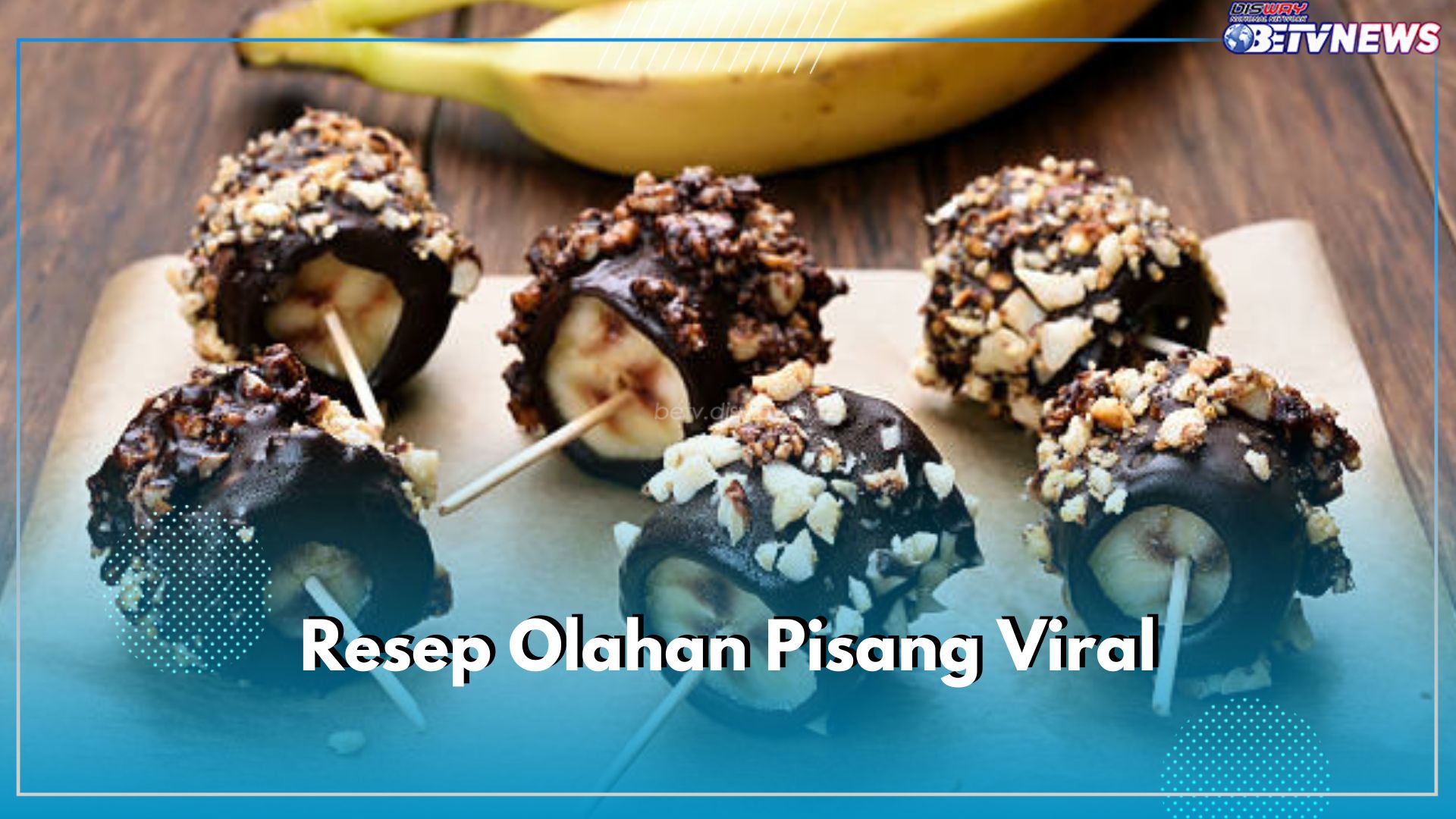 Buruan Coba 5 Resep Viral Olahan Pisang Ini, Cocok Jadi Ide Jualan, Dijamin Bikin Nagih