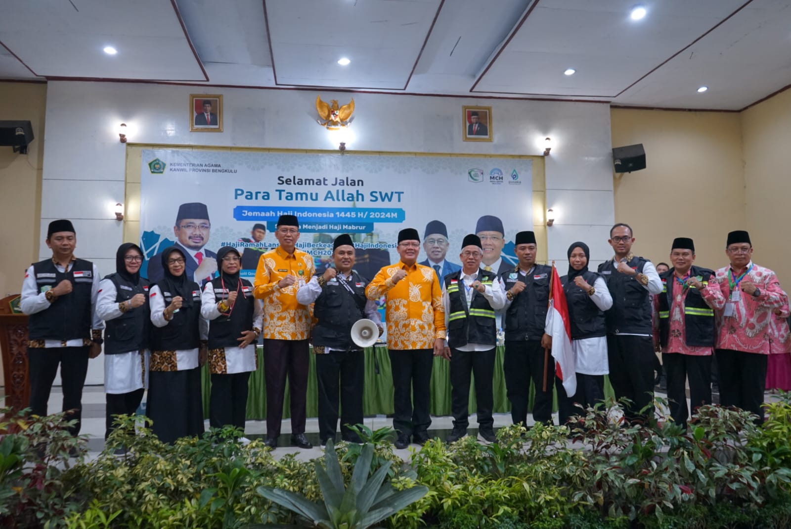 Gubernur Rohidin Mersyah Doakan JCH Provinsi Bengkulu Jadi Haji Mabrur, Kembali ke Bengkulu dengan Selamat