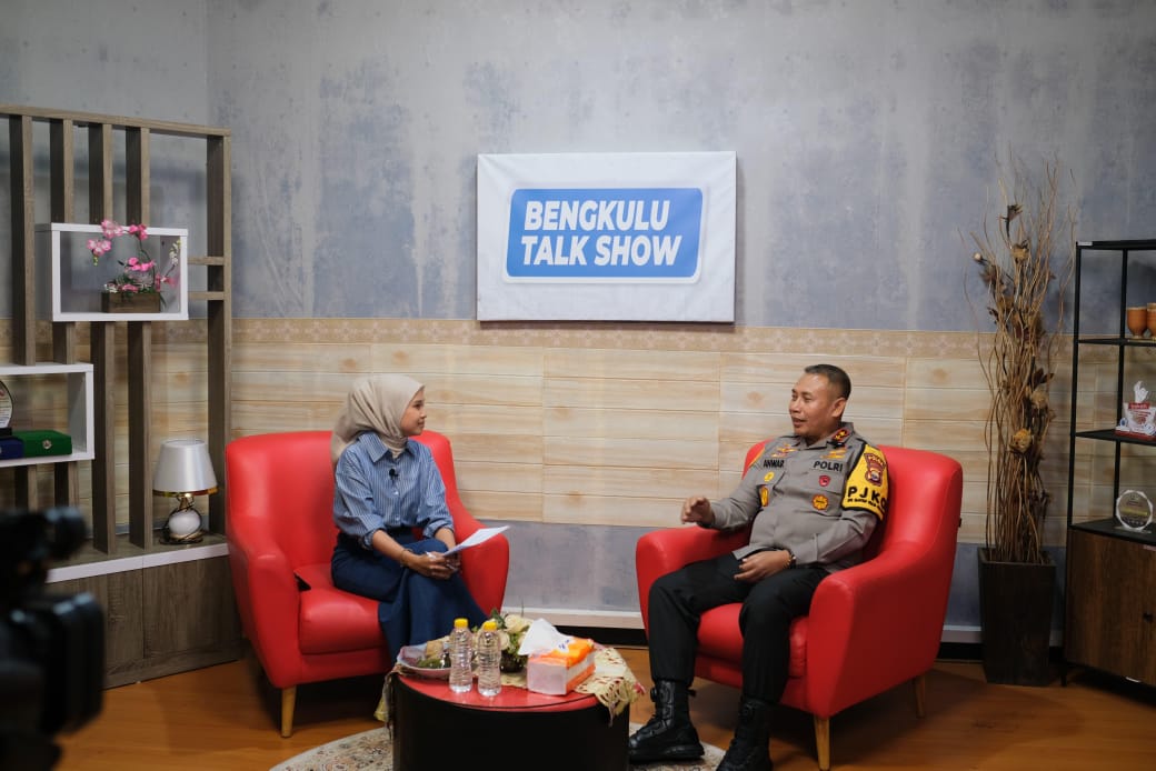 Kapolda Bengkulu Talkshow di BETV, Ajak Masyarakat Ciptakan Kamtibmas Wujudkan Pilkada Berkualitas