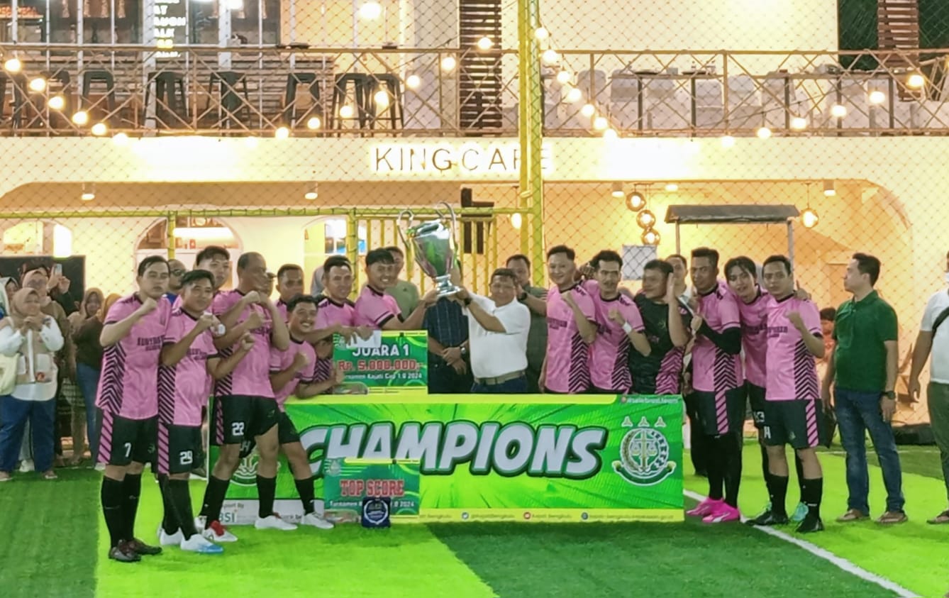 Minisoccer Kejati Cup Bengkulu Berakhir, Kejari Seluma Sabet Juara Pertama 