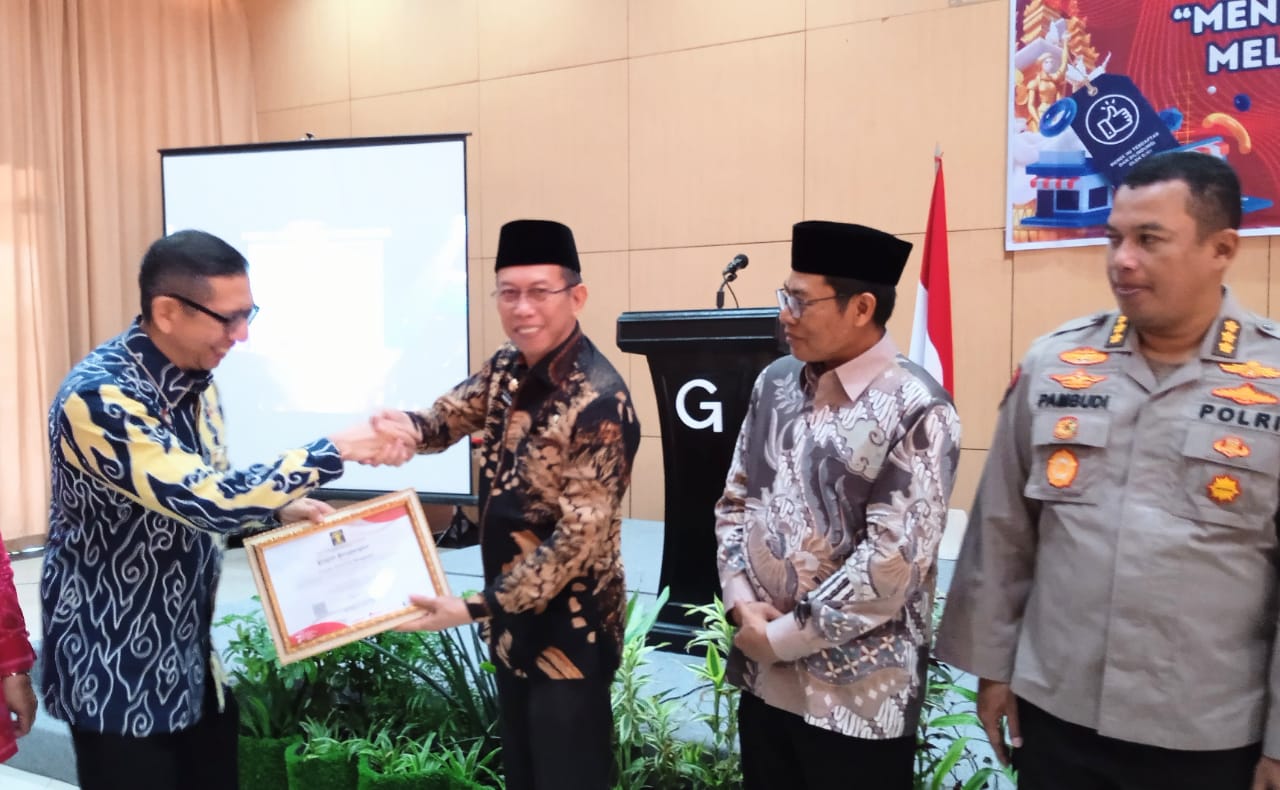 Pemerintah Provinsi Bengkulu Terima Penghargaan dari Kemenkumham RI