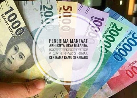 Penerima Manfaat Akhirnya Bisa Belanja, Bansos Sembako Tahap 5 Cair Rp400 Ribu, Cek Nama Kamu Sekarang