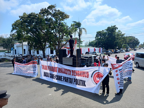 Ini Respon Dempo Xler soal Demo Tolak Arif Gunadi Jadi Penjabat Wali Kota Bengkulu