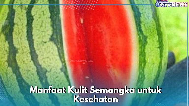 Kulit Semangka Bisa Bikin Berat Badan Turun, Ini Sederet Manfaat yang Baik bagi Kesehatan