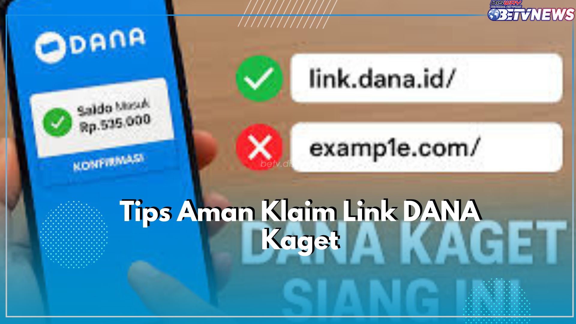 Awas Ada Penipuan Link, Ini Tips Aman Gunakan Link DANA Kaget, Wajib Dicatat!