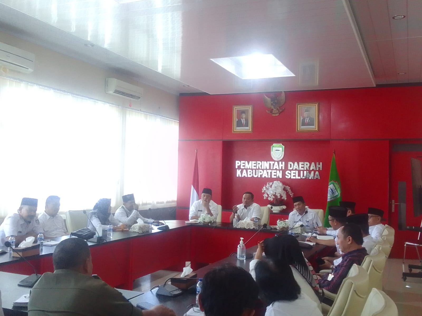 Gelar Rapat Evaluasi OPD, Bupati Seluma: Program Kerja dan Pelayanan Harus Ditingkatkan