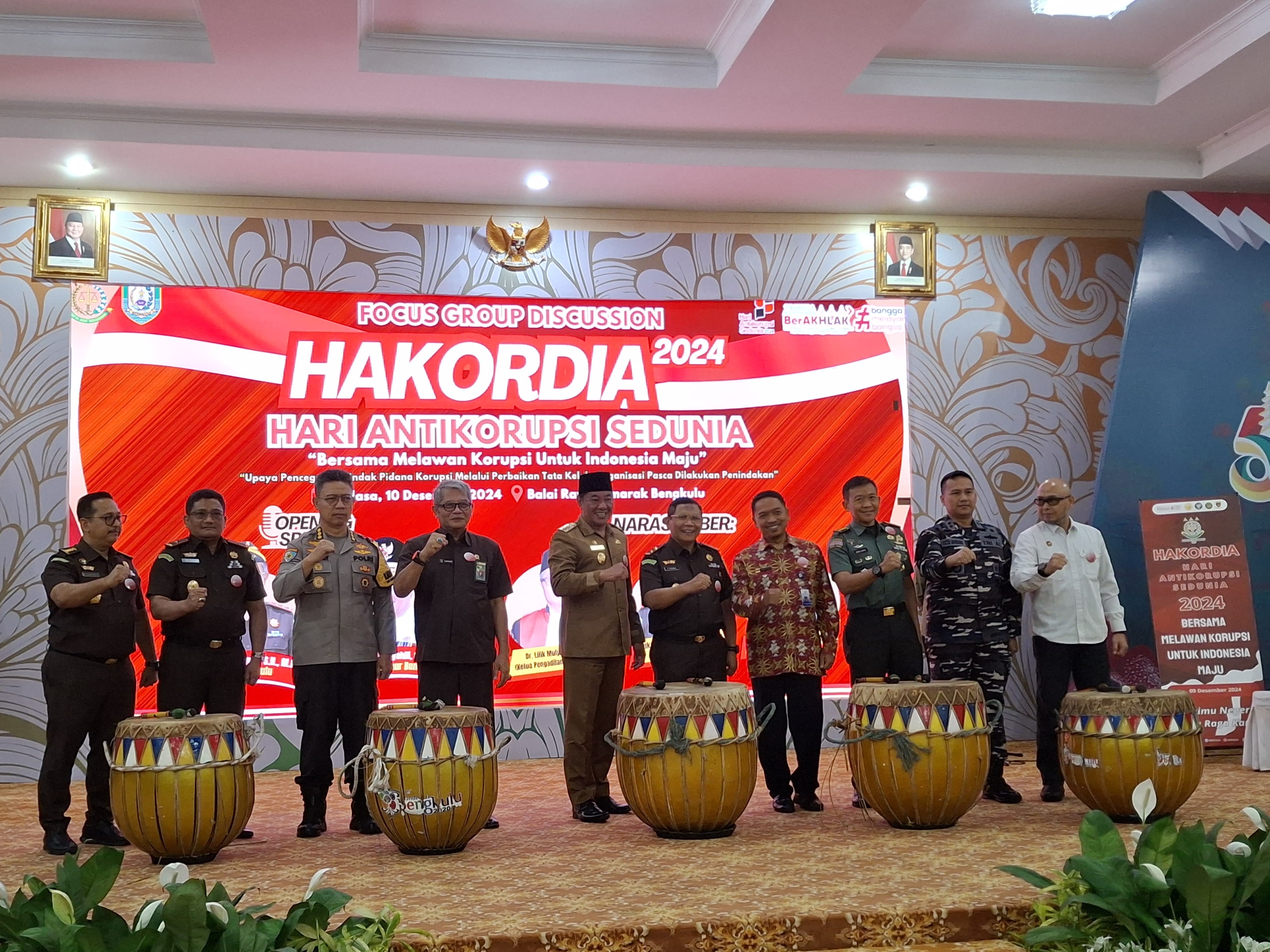 Peringati Hakordia 2024, Kajati Bengkulu Ajak Seluruh Pihak Perangi Korupsi