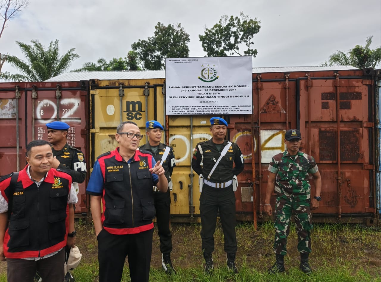 Dugaan Korupsi Tambang, Aset PT Ratu Samban Mining di Bengkulu Tengah Disita